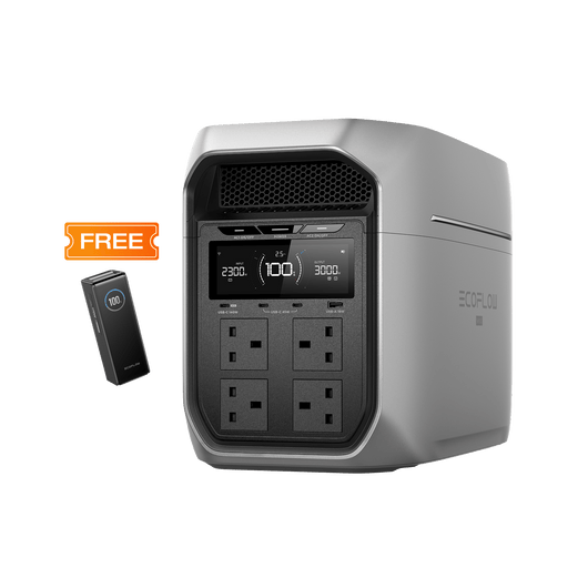 EcoFlow DELTA 3 Max Series (2048Wh) Portable Power Station DELTA 3 Max (2048Wh) / No Accessory
