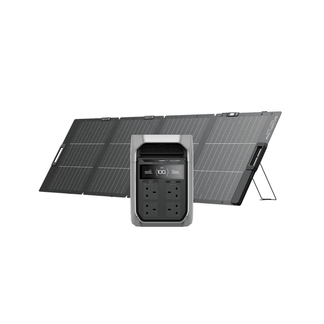 EcoFlow DELTA 3 Series Portable Power Station DELTA 3 Plus / 220W Portable Solar Panel