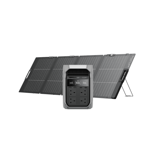 EcoFlow DELTA 3 Series Portable Power Station DELTA 3 Plus / 220W Portable Solar Panel