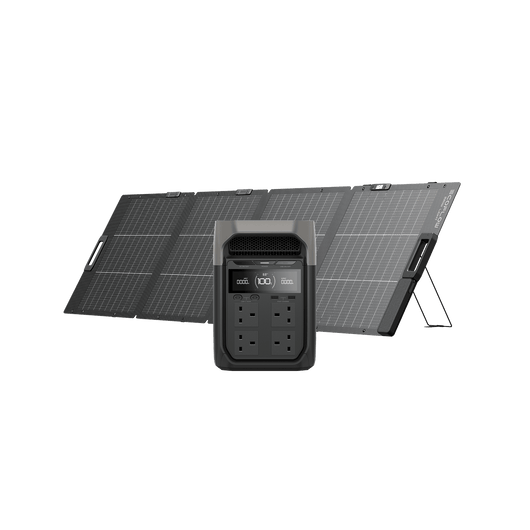 EcoFlow DELTA 3 Series Portable Power Station DELTA 3 / 220W Portable Solar Panel