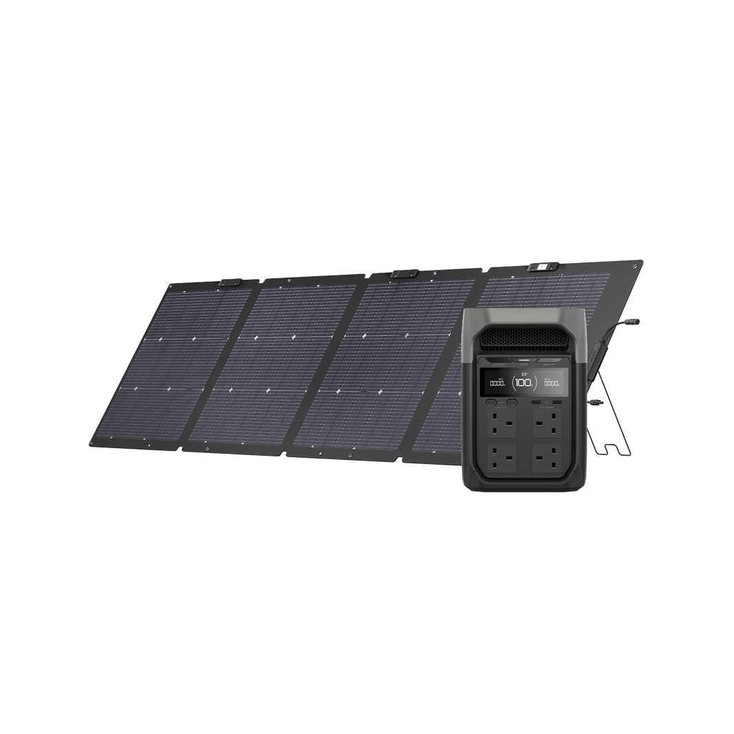 EcoFlow DELTA 3 Series Solar Generator (PV220W) - EcoFlow UK - DELTA 3 ...
