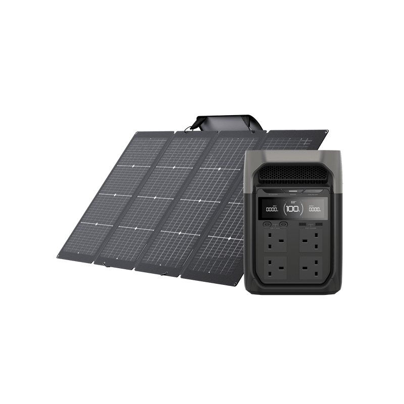 Load image into Gallery viewer, EcoFlow DELTA 3 Series Solar Generator (PV220W) DELTA 3 / 1*220W Portable Solar Panel
