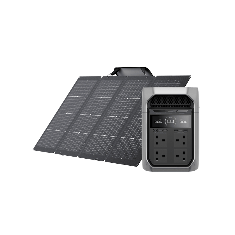 Load image into Gallery viewer, EcoFlow DELTA 3 Series Solar Generator (PV220W) DELTA 3 Plus / 1*220W Portable Solar Panel
