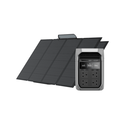 EcoFlow DELTA 3 Series Solar Generator (PV400W) DELTA 3 Plus / 2*400W Solar Panel