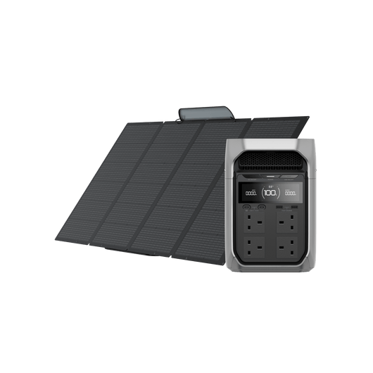 EcoFlow DELTA 3 Series Solar Generator (PV400W) DELTA 3 Plus / 1*400W Solar Panel