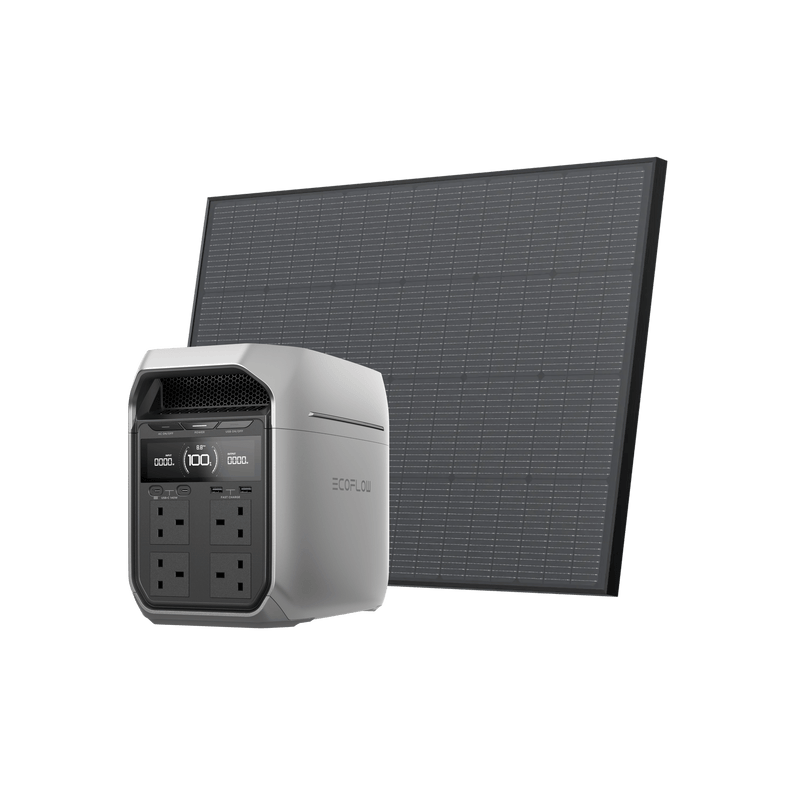 Load image into Gallery viewer, EcoFlow DELTA 3 Series Solar Generator (Rigid PV175W) DELTA 3 Plus + 175W RSP / 1*175W Rigid Solar Panel
