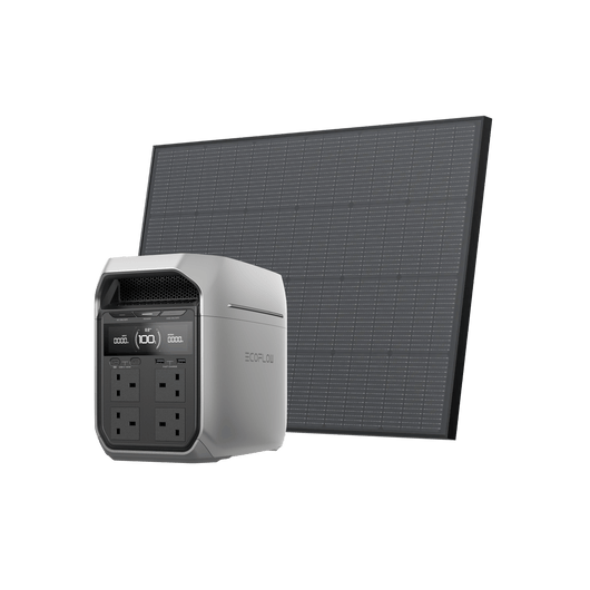 EcoFlow DELTA 3 Series Solar Generator (Rigid PV175W) DELTA 3 Plus + 175W RSP / 1*175W Rigid Solar Panel