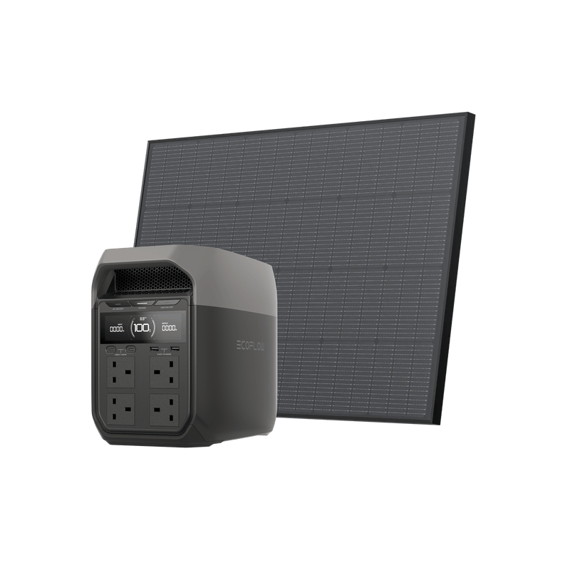 Load image into Gallery viewer, EcoFlow DELTA 3 Series Solar Generator (Rigid PV175W) DELTA 3 + 175W RSP / 1*175W Rigid Solar Panel
