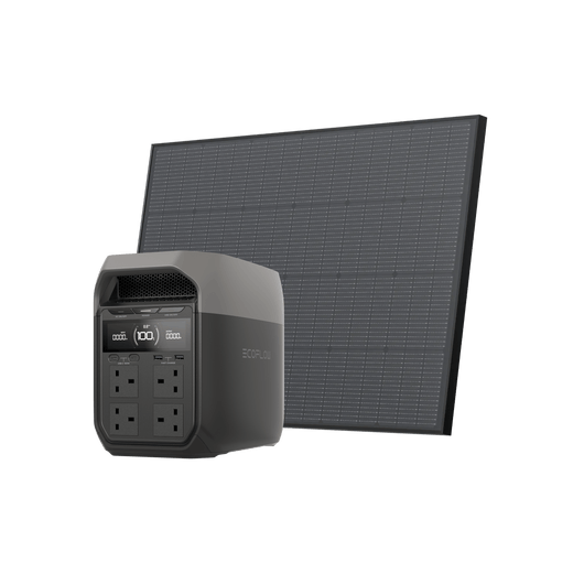 EcoFlow DELTA 3 Series Solar Generator (Rigid PV175W) DELTA 3 + 175W RSP / 1*175W Rigid Solar Panel