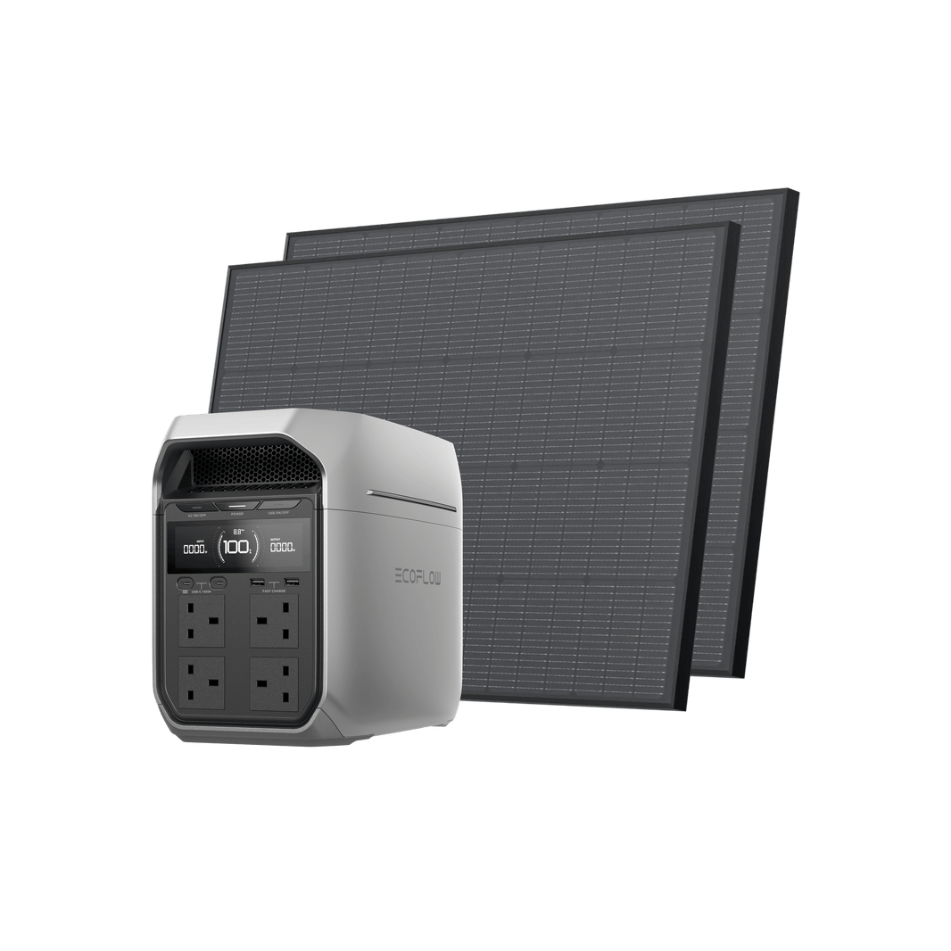 EcoFlow DELTA 3 Series Solar Generator (Rigid PV175W) - DELTA 3 Plus ...