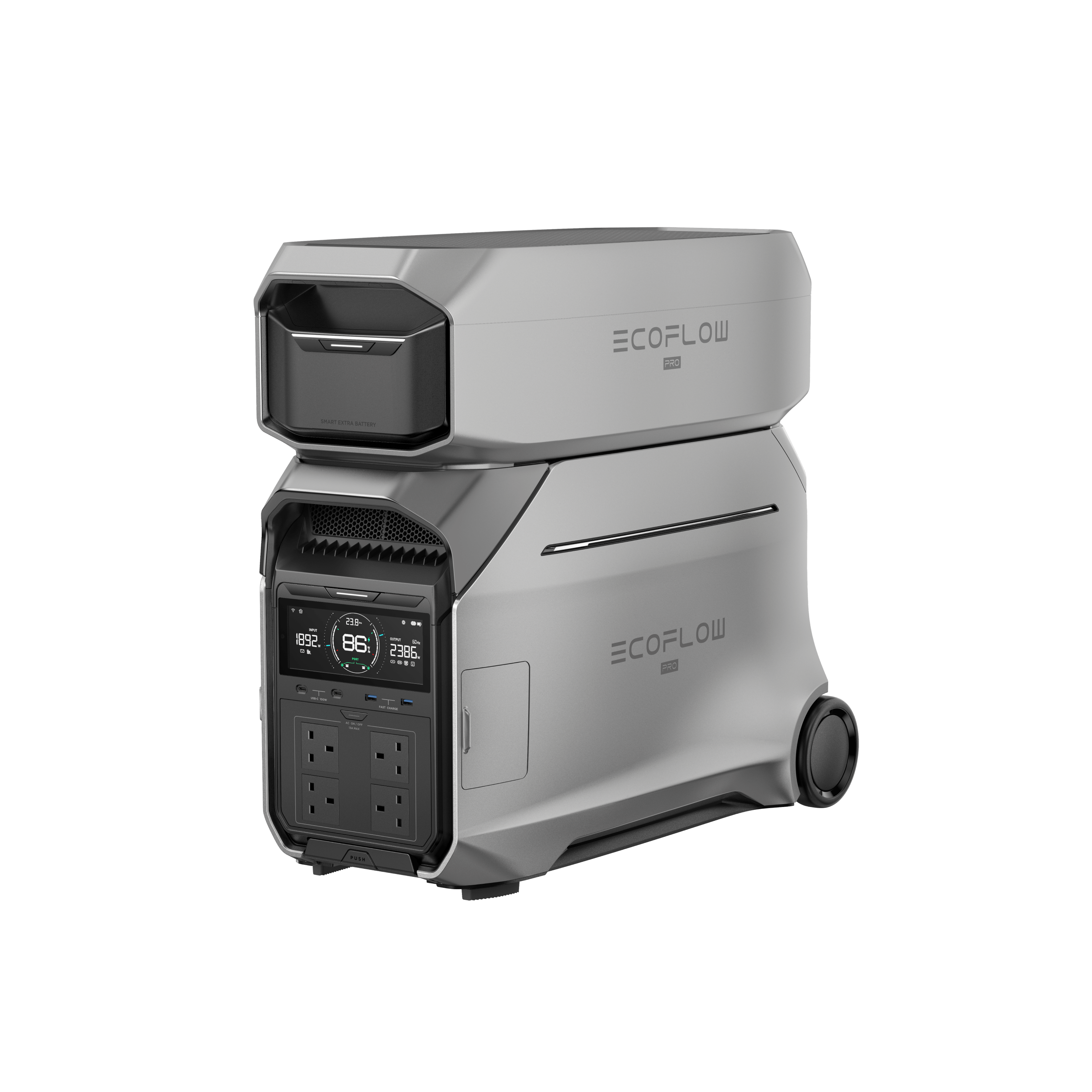 EcoFlow DELTA Pro 3 + Smart Extra Battery