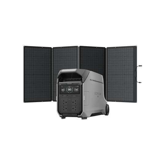 EcoFlow DELTA Pro 3 Portable Power Station DELTA Pro 3 + 400W Portable Solar Panel