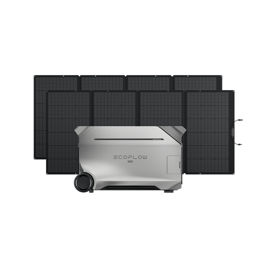 EcoFlow DELTA Pro 3 Solar Generator (PV400W)