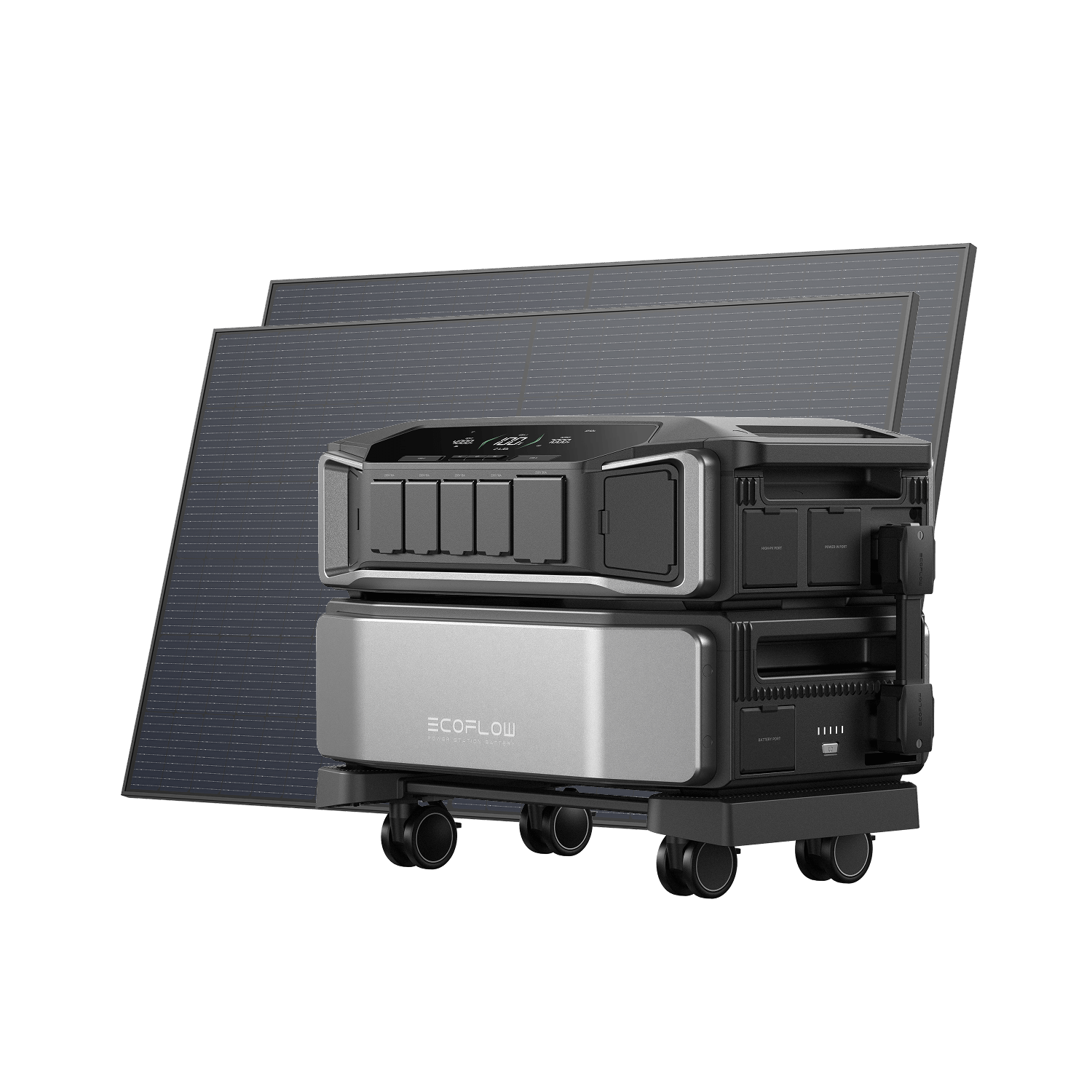 EcoFlow DELTA Pro Ultra Power Station DELTA Pro Ultra + 2 × 450W Rigid Solar Panel