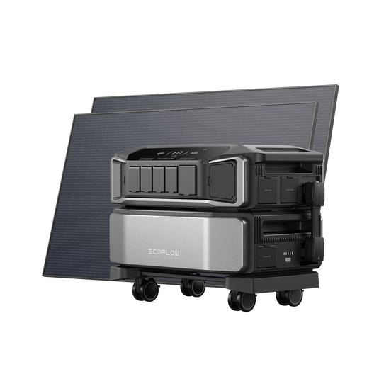EcoFlow DELTA Pro Ultra Power Station DELTA Pro Ultra + 2 × 450W Rigid Solar Panel