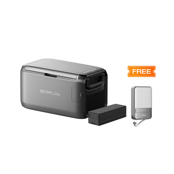 EcoFlow GLACIER Classic Portable Fridge Freezer 35L / GLACIER Plug-in Battery