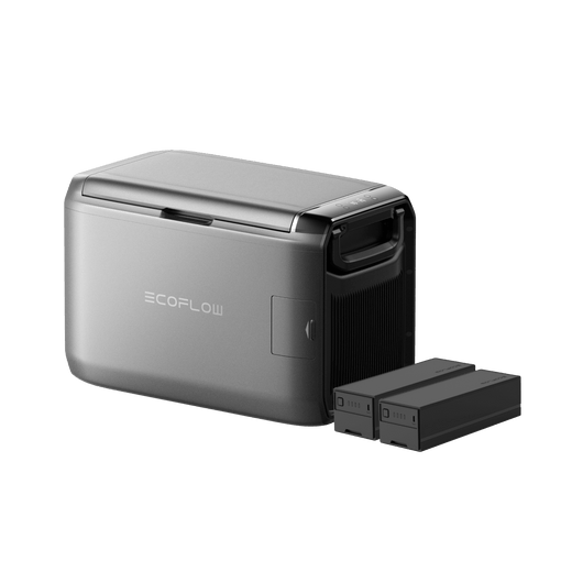 EcoFlow GLACIER Classic Portable Fridge Freezer 45L / 2 x GLACIER Plug-in Battery