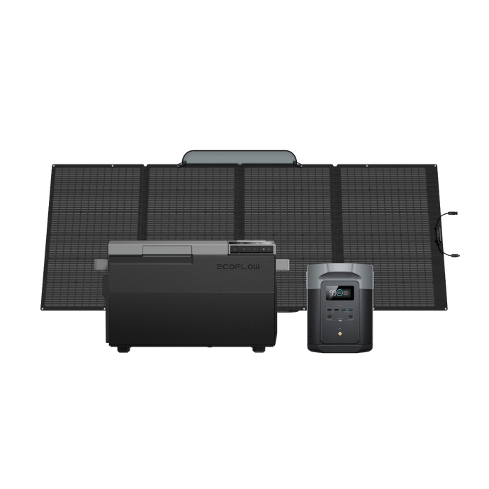 EcoFlow GLACIER + DELTA 2 Max + 400W Portable Solar Panel GLACIER + DELTA 2 Max + 400W Portable Solar Panel