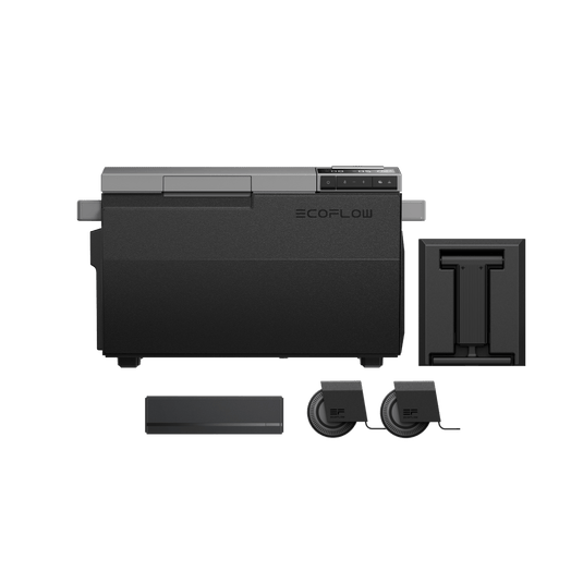 EcoFlow GLACIER + GLACIER Plug-in Battery GLACIER + Plug-in Battery + Detachable Wheels and Lever