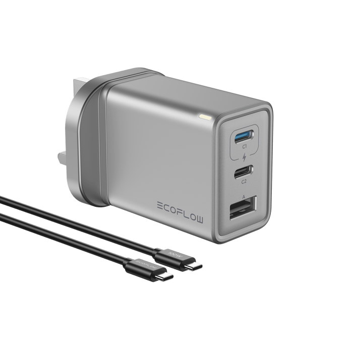 EcoFlow RAPID 65W GaN Charger with 100W Cable