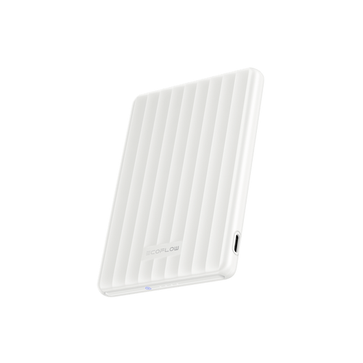 EcoFlow RAPID Mag Power Bank (5,000mAh, 7.5W, Magnetic Charging) Pearl White