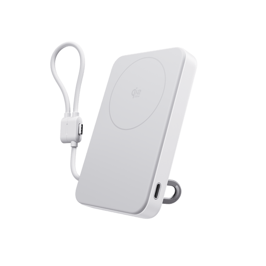 EcoFlow RAPID Mag Qi2.2 Magnetic Power Bank (10,000mAh, 25W, Built-in USB-C Cable)
