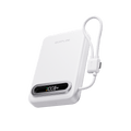 Load image into Gallery viewer, EcoFlow RAPID Mag Qi2.2 Magnetic Power Bank (10,000mAh, 25W, Built-in USB-C Cable) Pearl White
