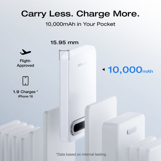 EcoFlow RAPID Mag Qi2 Magnetic Power Bank (10,000mAh, 15W)