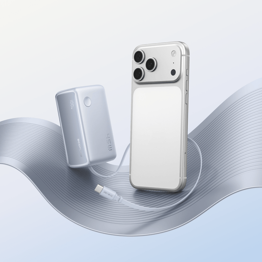 EcoFlow RAPID Power Bank (10K, 45W, Retractable Cable)