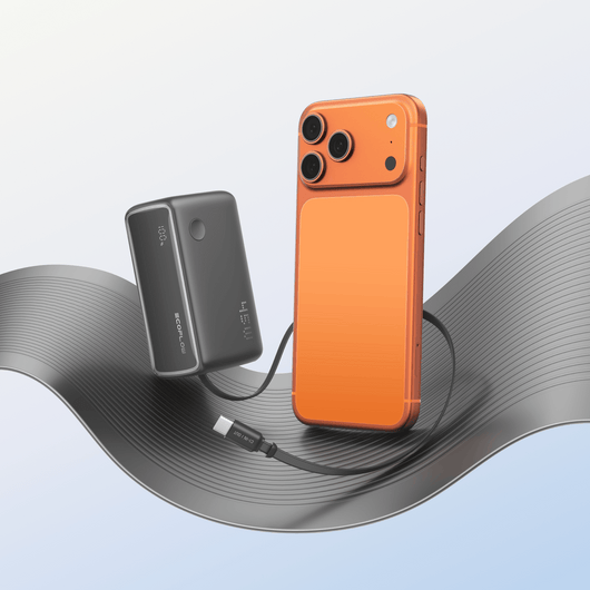 EcoFlow RAPID Power Bank (10K, 45W, Retractable Cable)
