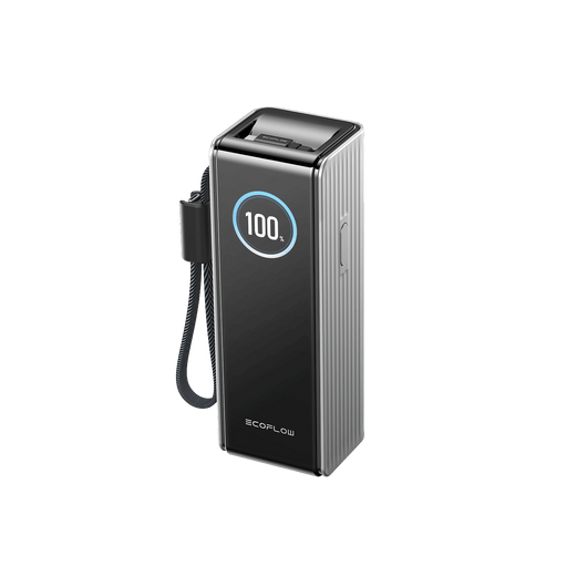 EcoFlow RAPID Power Bank (25,000mAh, 170W, 100W Built-In and Retractable Cables)