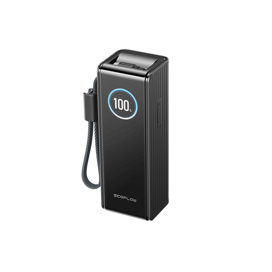 EcoFlow RAPID Power Bank (25,000mAh, 170W, 100W Built-In and Retractable Cables)