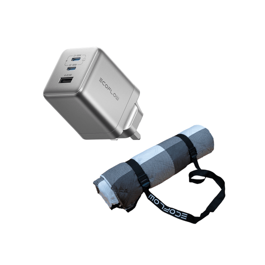 EcoFlow RAPID Pro 100W Charger and Camping Mat