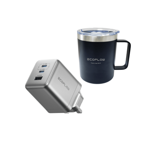 EcoFlow RAPID Pro 100W Charger and Camping Mug