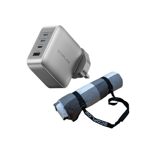 EcoFlow RAPID Pro 140W Charger and Camping Mat