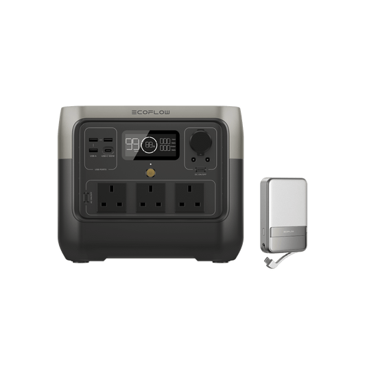 EcoFlow RIVER 2 Pro Portable Power Station RIVER 2 Pro + RAPID 10000mAh