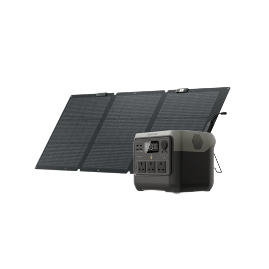 EcoFlow RIVER 2 Pro Portable Power Station RIVER 2 Pro + 160W Portable Solar Panel