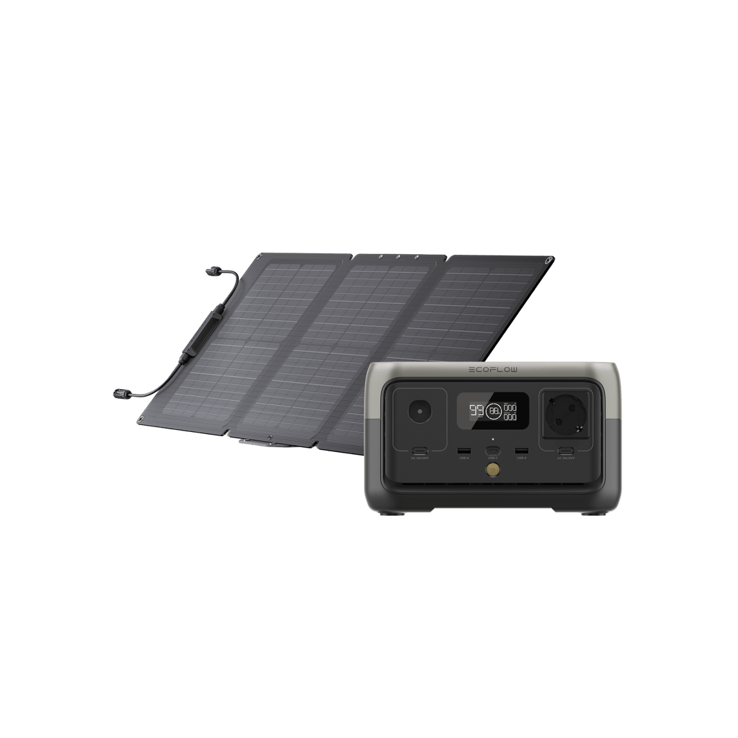 EcoFlow RIVER 2 + 60W Portable Solar Panel - EcoFlow United Kindom ...