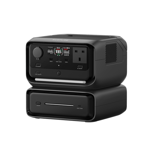EcoFlow RIVER 3 Plus Portable Power Station RIVER 3 Max (RIVER 3 Plus + Extra Battery 300)