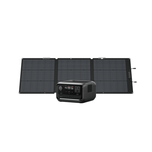 EcoFlow RIVER 3 Plus Solar Generator RIVER 3 Plus / 160W Portable Solar Panel