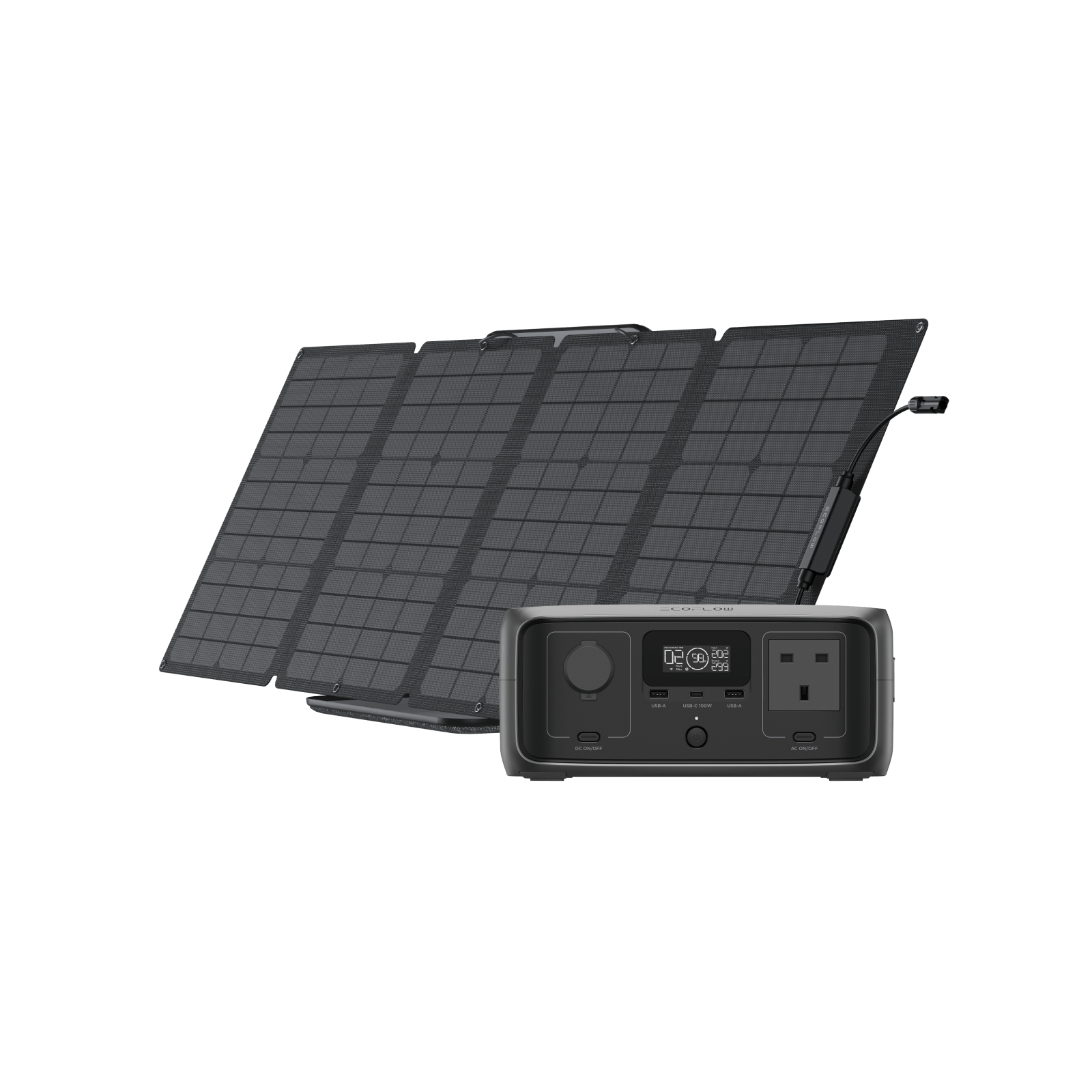 EcoFlow RIVER 3 Portable Power Station RIVER 3 + 110W Solar Panel