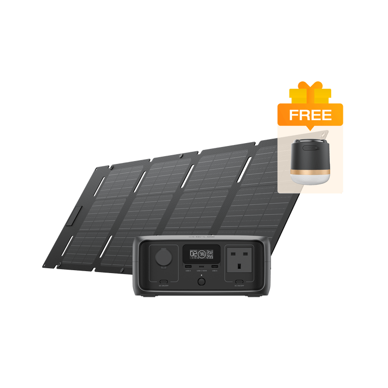 Load image into Gallery viewer, EcoFlow RIVER 3 Portable Power Station RIVER 3 / 45W Solar Panel (Type C)
