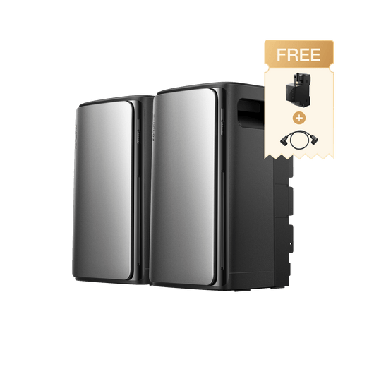 ECOFLOW STREAM AC Pro (Reconditionné) - Batterie De Stockage Solaire 3.84 KWh - Sortie 1200W, Extensible - Plug & Play, Gestion IA - 11