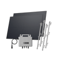Load image into Gallery viewer, EcoFlow STREAM Balcony Solar System STREAM Microinverter + 2 x 450 W Rigid Solar Panel / Bracket: Pitched Roof
