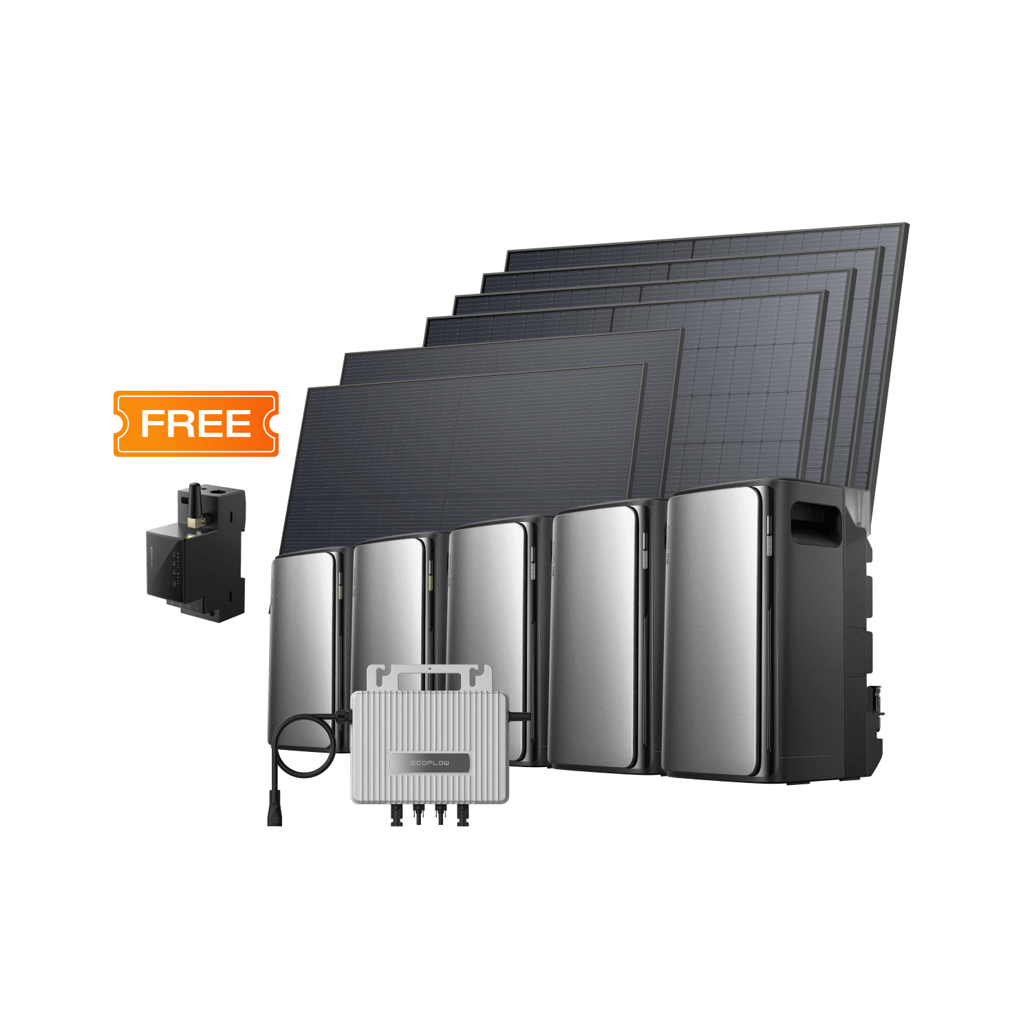 EcoFlow STREAM Series Plug & Play Solar Plant - Preorder, shipping starts June 15, 2025 EcoFlow STREAM Series Premium Set (2980 Wp)