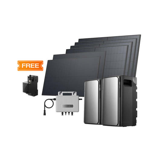 EcoFlow STREAM Ultra/Pro STREAM Ultra / STREAM AC Pro + 4 × 520W Rigid Solar Panel + 2 × 450W Rigid Solar Panel + STREAM Microinverter