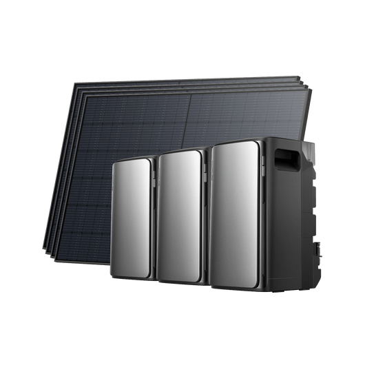 EcoFlow STREAM Ultra/Pro Home Solar Battery STREAM Ultra + 2 x Pro + 4 x 450 W Rigid Solar Panel