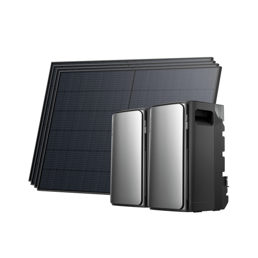 EcoFlow STREAM Ultra/Pro Home Solar Battery STREAM Ultra + Pro + 4 x 450 W Rigid Solar Panel