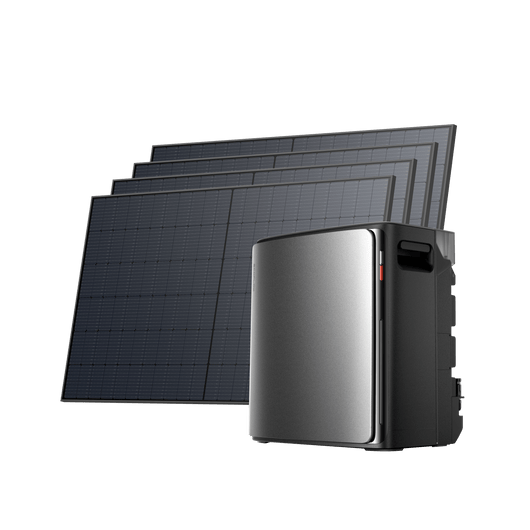 EcoFlow STREAM Ultra X STREAM Ultra X (3.84kWh) / 4 × 520W Bifacial Solar Panel