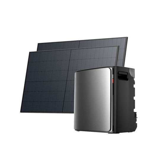 EcoFlow STREAM Ultra X STREAM Ultra X (3.84kWh) / 2 × 520W Bifacial Solar Panel